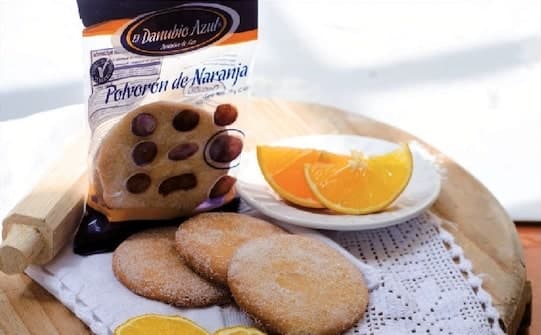 Polvoron de Naranja